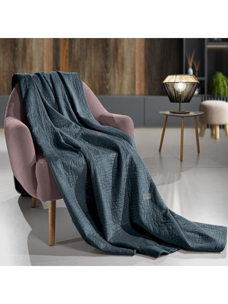 Guy Laroche Ριχτάρι Τριθέσιου Καναπέ 170x300 Avon Emerald με Μαξιλαροθήκη