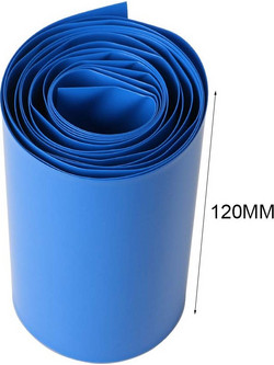 1m 120mm Lithium Battery Shrink Tube for 14500/18650/26650