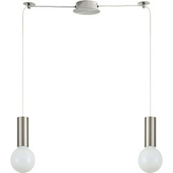 Home Lighting Κρεμαστό Φωτιστικό Οροφής Δίφωτο E27 SE21-NM-4-NM2 77-8388
