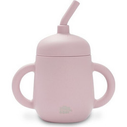 Interbaby Εκπαιδευτικό Ποτηράκι Dark Pink 175ml