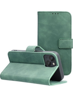 Forcell Tender Book Case iPhone 14 - Green