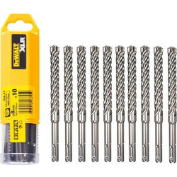 Σετ τρυπανια 10 τμχ Φ8x160mm sds-plus DEWALT DT8965 DT8965