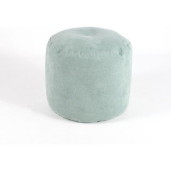 Linea Πουφ Σκαμπό Στρογγυλό Mist Green 45x50εκ