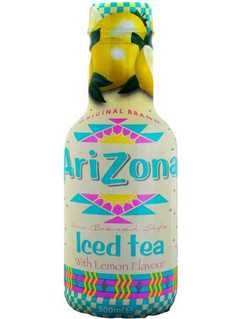 Arizona Ice Tea With Lemon Flavor (Μαύρο Τσάι με Λεμόνι) 450ml