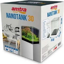 Amtra Nanotank 30 Ενυδρείο Ψαριών 30lt Μαύρο