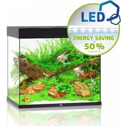 Juwel Aquarium Lido 200 Ενυδρείο Ψαριών με Φωτισμό, Θερμαντήρα, Κυκλοφορητή & Φίλτρο 200lt Μαύρο