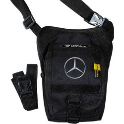 Takeposition Cordoura, Mercedes, Μικρό Τσαντάκι μέσης μηρού , 21Y x 17Π x 7Β, Μαύρο, 963-9060
