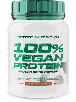Scitec Nutrition 100% Vegan Chocolate Φυτική Πρωτεΐνη Χωρίς Γλουτένη 1kg