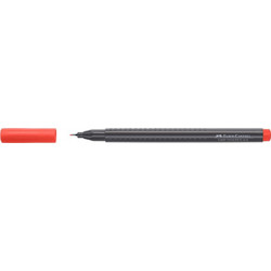 Faber Castell - Μαρκαδόρος Grip Finepen 0.4 mm Pale Geranium Lake 151621