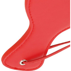 Darkness Fetish Round Paddle Red