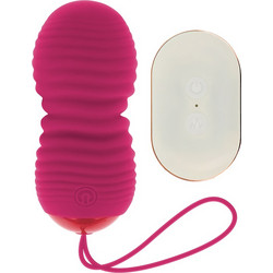 Ohmama Remote Control Up & Down Function Egg Δονητής Μασάζ με Τηλεχειριστήριο Ροζ