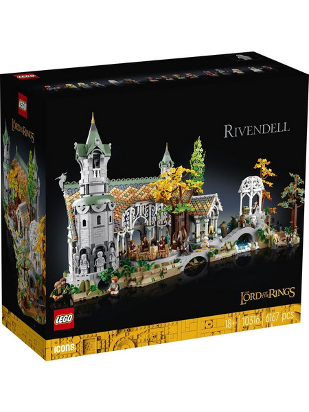 Lego Icons The Lord of The Rings Rivendell για 18+ Ετών 10316