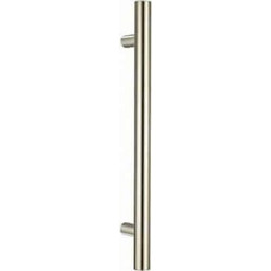 Λαβή εξώπορτας Inox Φ32 Μ-8028/100 μονή (1,00 μ. ύψος)