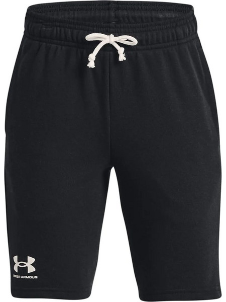 Under Armour Terry Αθλητικό Παιδικό Σορτς Μαύρο 1377255-001