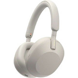 Sony WH-1000XM5 Ενσύρματα & Ασύρματα Bluetooth Ακουστικά Over Ear με Noise Cancelling Ασημί