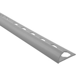 RAVENNA Προφίλ PVC Πλακιδίων Γκρί Οβαλ 10 mm Πολλαπλών Χρήσεων Say 103 270 cm