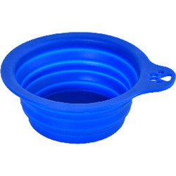 Pet Camelot Ποτίστρα / Ταΐστρα Πτυσσόμενη Μπλε 370ml