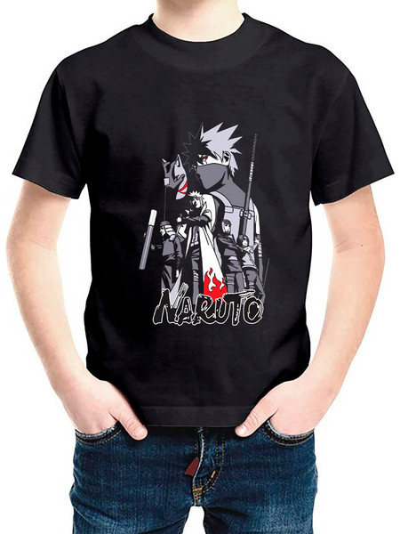 Naruto Uzumaki Παιδικό T-Shirt Μαύρο