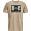 Under Armour UA ABC Camo Boxed Logo SS Ανδρικό Αθλητικό T-Shirt Μπεζ 1361673-236