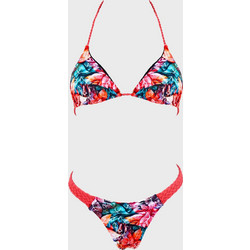 Gsecret Bikini Set Τριγωνάκι με Ενίσχυση Brazil Floral Πολύχρωμο BK5058-22119