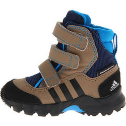 Adidas Holtanna CF Pl Παιδικά Μποτάκια Χιονιού Καφέ Αδιάβροχα με Σκρατς G61393