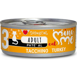 Disugual Mini Me Adult 3 Pate with Turkey 85gr