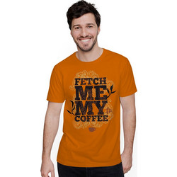 Fetch Me My Coffee (Κοντομάνικο Ανδρικό / Unisex) - Orange
