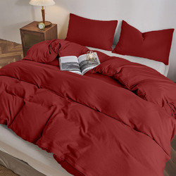 Lino Home Σεντόνι Μονό Βαμβακερό 160x260 Moderna Bordeaux