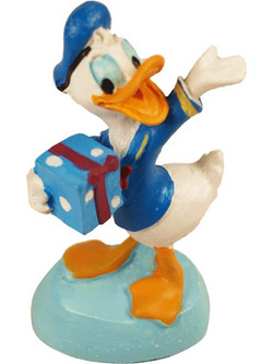 Μινιατούρα Φιγούρα Donald Duck Με Κουτί Δώρου 7cm