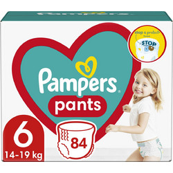 Pampers Pants Πάνες Βρακάκι No6 14-19kg 84τμχ