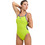 Arena Lace Back Solid Αθλητικό Γυναικείο Μαγιό Ολόσωμο Lime 004651-680