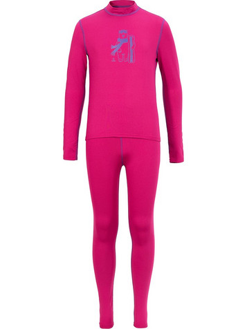 Brille - Kids Warm Thermal Set Pink