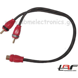 TRF RCA L1F2M Διακλαδωτής RCA 1 Θηλυκό Σε 2 Αρσενικά