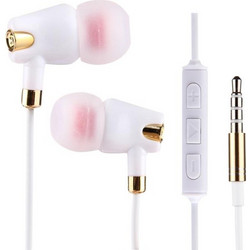 3.5mm In-Ear Earphone with Line Control & Mic, For iPhone, Galaxy, Huawei, Xiaomi, LG, HTC and Other Smart Phones (OEM)