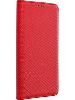 Θήκη OEM Smart Magnet για Xiaomi Redmi Note 11 Pro Flip Cover Red