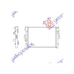 Ψυγειο 2,3-2,8D-TDi -A/C(65x45x32)ΠΑΡ.ΔΙ Iveco Daily 07-11 - 086706320