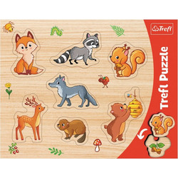 Παιδικό Puzzle Trefl Ζώα Του Δάσους 7 Κομμάτια