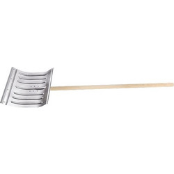 Φτυάρι Χιονιού Αλουμινίου 430x370mm SIBRTEH 61582
