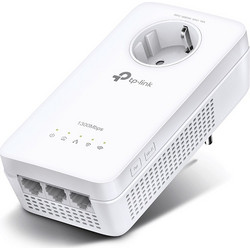 TP-Link TL-WPA8631P V4 Powerline για Ασύρματη Σύνδεση WiFi 5 με 3 Θύρες Ethernet & Passthrough Πρίζα