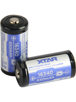 Xtar 16340 650mAh 1τμχ