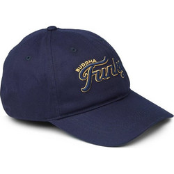 Funky Buddha Ανδρικό Καπέλο Jockey Υφασμάτινο Navy Μπλε FBM007-062-10
