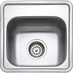 Donau 147DE Νεροχύτης Inox Σατινέ 38x38cm