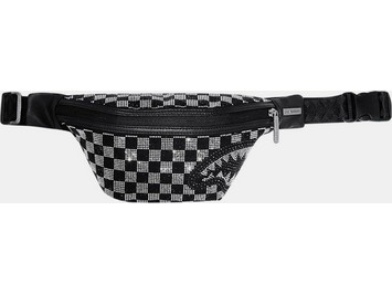 Sprayground Trinity Checkered Τσαντάκι Μέσης Ασημί B5320