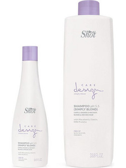 Shot Care Design Simply Blond Σαμπουάν 250ml 1000ml