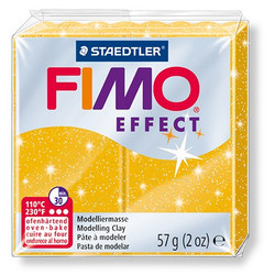 STAEDTLER ΠΗΛΟΣ 6x57gr FIMO EFFECT GLITTER GOLD