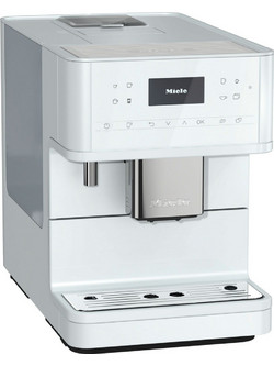 Miele CM 6160 MilkPerfection White Αυτόματη Μηχανή Espresso 1500W 15bar με Μύλο