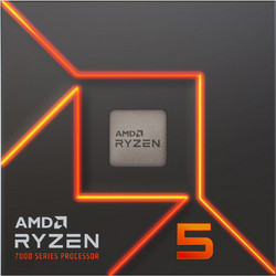 AMD Ryzen 5 7600 Box Επεξεργαστής 6 Πυρήνων για Socket AM5 με Ψύκτρα