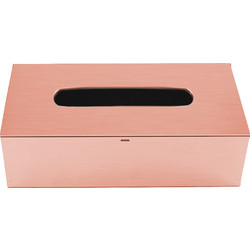 Χαρτομαντηλοθήκη 25x13x8cm Bronze Art σειρά UNIVERSAL INOX 57Z8-R1 Rose Gold Mat