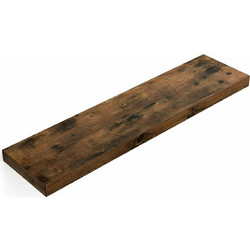 Vasagle Ράφι Τοίχου Σκούρο Καφέ 80x20x3.8cm LWS28BX ref10232769
