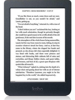 Kobo Nia E-Book Reader με Οθόνη Αφής 6" 8GB